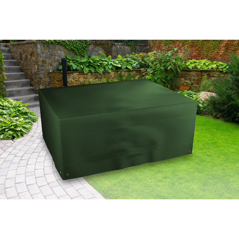 Outdoor Patio Table Cover, 71cm H x 130cm W x 79cm D, Charcoal