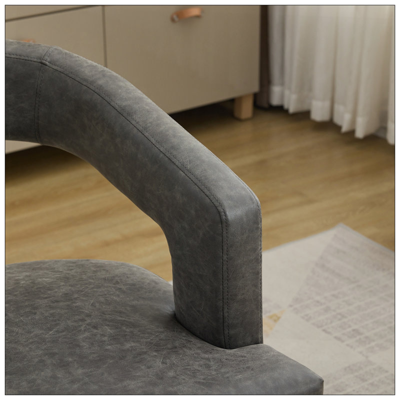 Fauteuils d'appoint, Polyuréthane gris