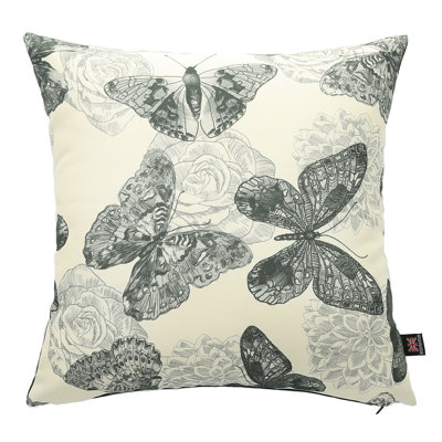 Chasse Floral Square Cushion