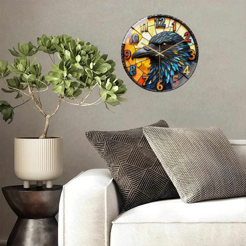 Horloge murale 12 po