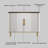 White Aluminum Shoe Storage