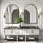 Vercher Metal Arched Bathroom/Vanity Mirrors-1774030295