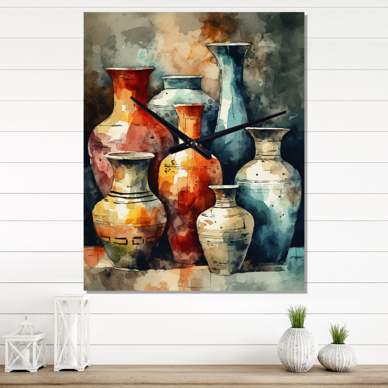 Horloge murale Ilyan - Boho Pottery, Petit