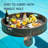 Hubhalsun Large Size Floating Tray, Round Serving Tray for Swimming Pool Floats, for Sandbars, Spas, and Parties, Pool Serving Drinks, Brunch-110809331-94127679