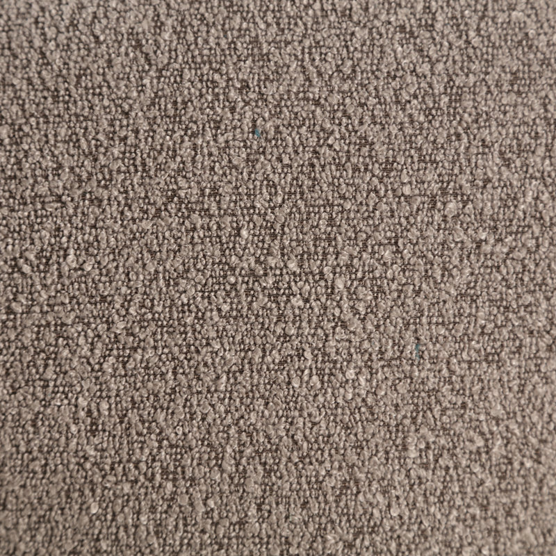 Fauteuil à billes avec repose-pieds Lazy, Chenille café