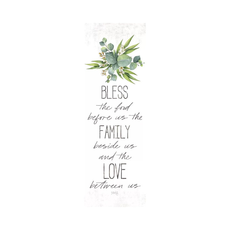 Dinner Blessing by Marla Rae - Wrapped Canvas Panoramic Print, 121.92 cm H x 40.64 cm W x 1.91 cm D