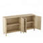 Buffet 70 po en rotin avec rangement-688765194