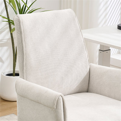 La chaise de bureau à dossier moyen, en tissu rayé et ergonomique, est un excellent choix pour travailler, étudier ou se détendre. La conception à dossier moyen offre une meilleure expérience d'assise