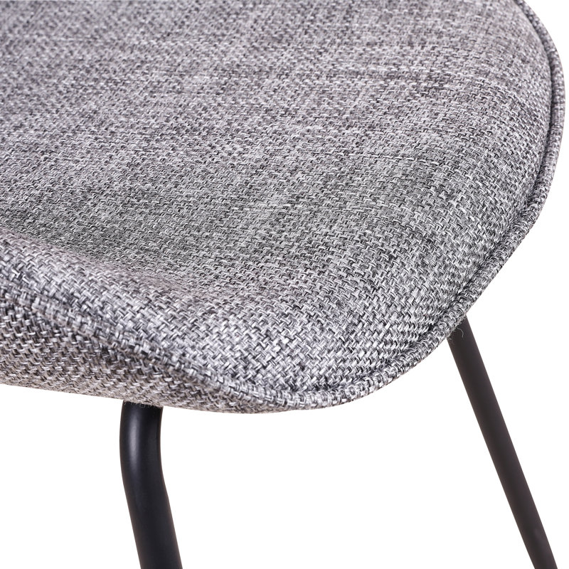 Edmonds 19'' H Upholstered Side Chair, Gray