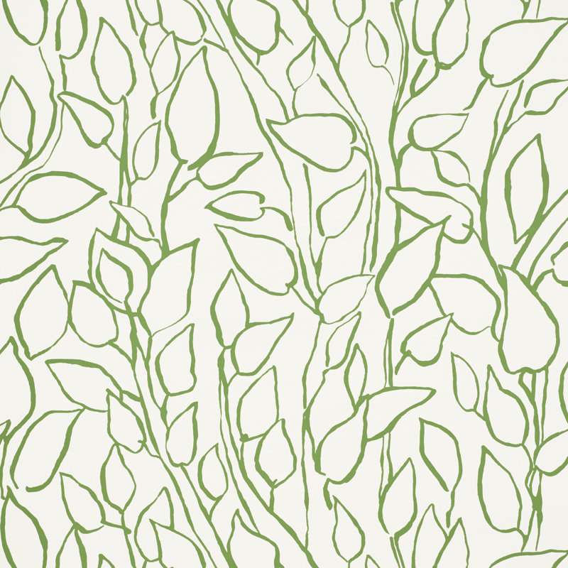 Solandra Vine Wallpaper, Leaf