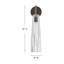 Cosette Steel Metal Armed Sconce