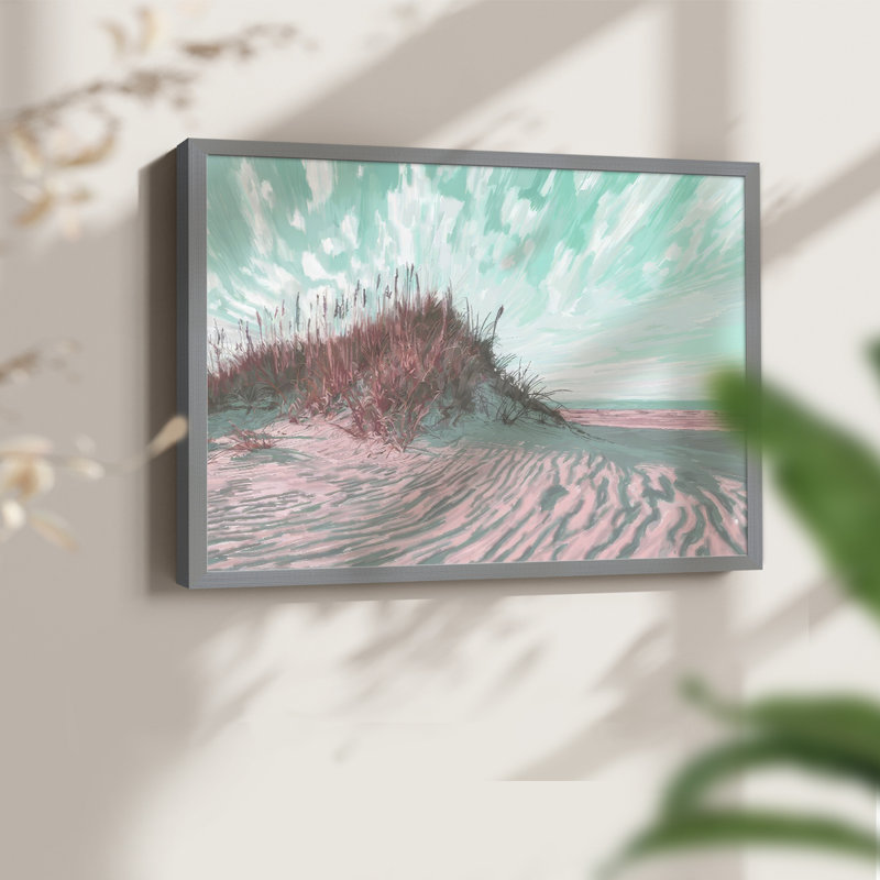 Dramatic Dunes I - Impression encadrée - Restickable