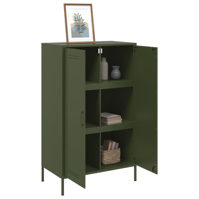 Storage Cabinet, Olive Green