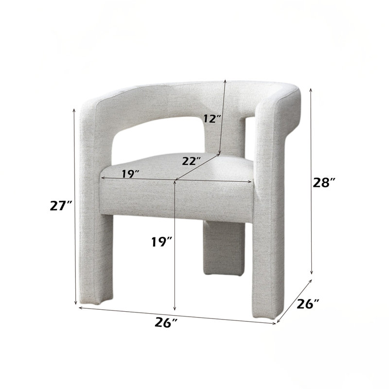 Chaise rembourrée (ensemble de 2)