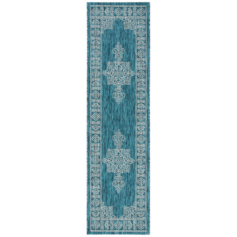 Tapis d'intérieur / extérieur performance Amedee, Tapis de couloir 2 pi 3 po x 12 pi