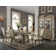 Aizzaddin Extendable Solid Wood Base Dining Table