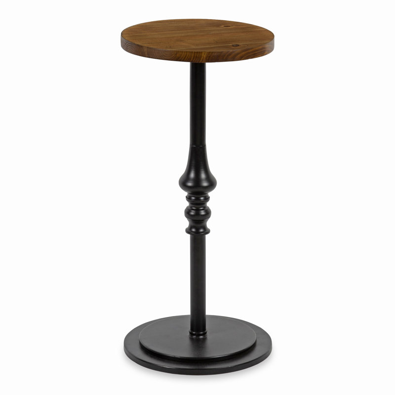 Table de bout Stratton, Brun, Noir