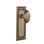 Mission Plate with Homestead Door Knob