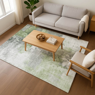Tapis abstrait Premium Garett AMF1671 lavable à la machine