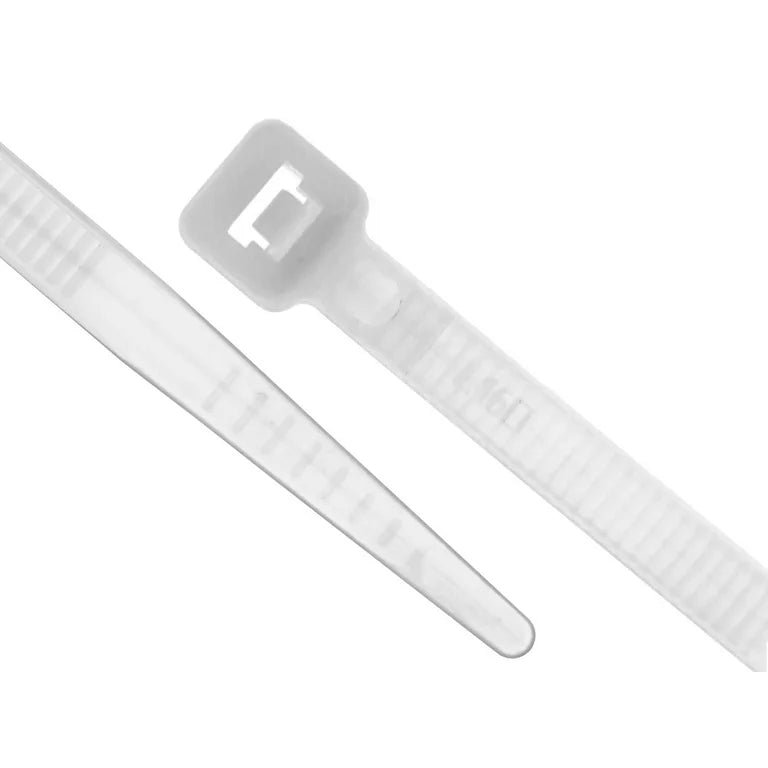 8" 50lb Standard Cable Tie 30/bag, Natural