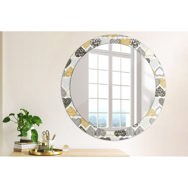 Huldar Glass Flat Wall Mirror