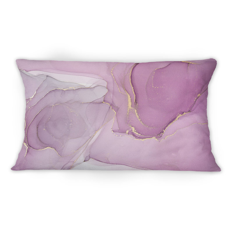 Coussin mauve 1