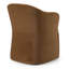 Timothy - Chaise moderne en tissu brun