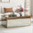 Adelais Antique Mirrored Coffee Table-1817699702