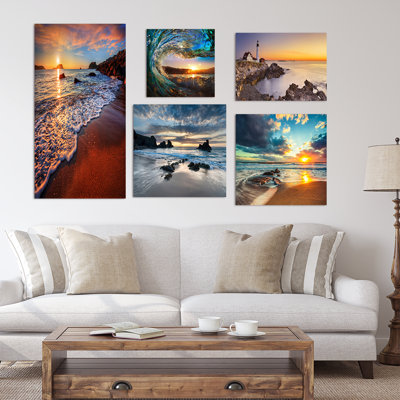 " Coastal And Beach Collection " 5 - Pieces