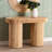 Egisto Modern Bohemian Natural Rattan Console Table