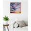 «Sunset Study» par Emily Kenney, reproduction d'art sur toile encadrée