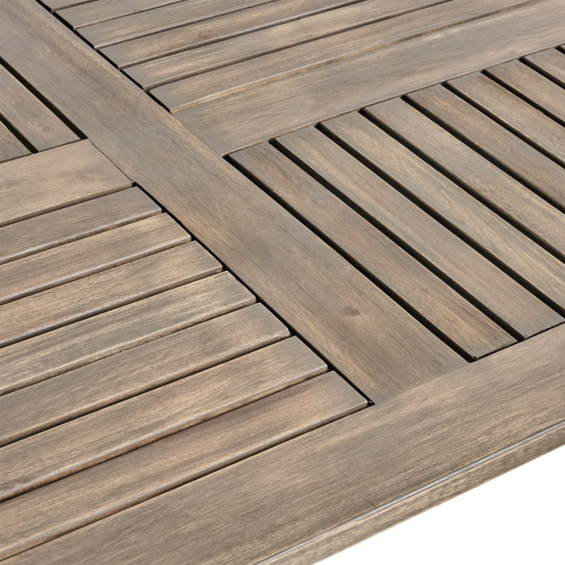 Mobilier de salle à manger en bois 70 po - Gracieux gris