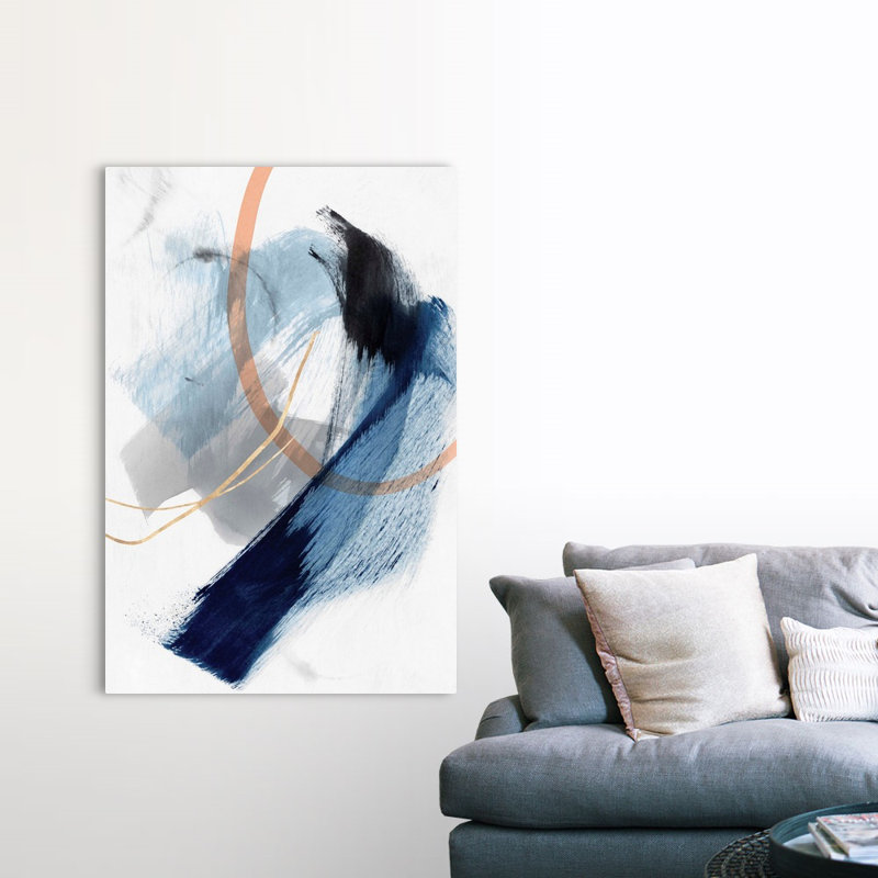 Foreshadow I par PI Studio - reproduction d'art sur toile, Toile tendue, H 60 po x l 40 po x P 1,25 po