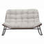 Ensemble de meubles d'extérieur 2 places, rotin PE toutes saisons avec coussin épais-851543511