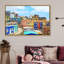 Nature and Landscape Bright Pier Town - reproduction de photo-50962929-50962931