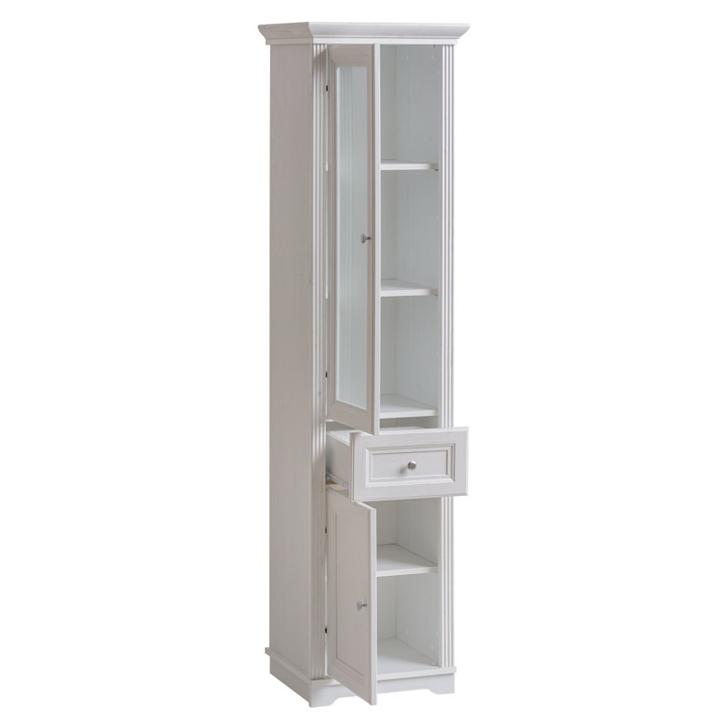 Mclaughlin Linen Cabinet, White