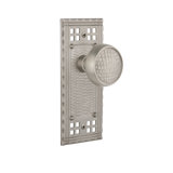 Craftsman Plate with Craftsman Door Knob