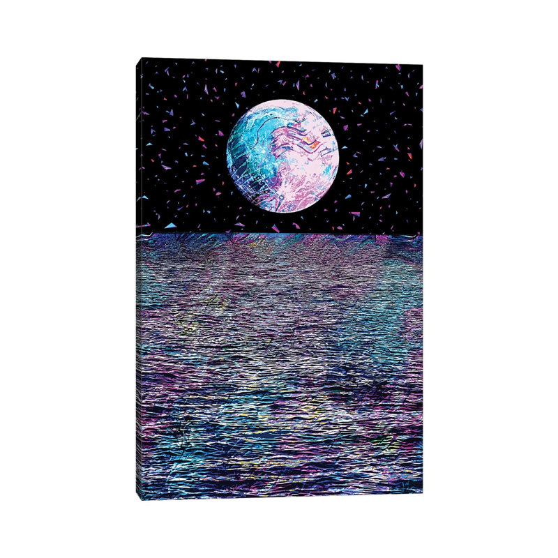 Full Moon IX by Gab Fernando - Wrapped Canvas Print, 20.32 cm H x 30.48 cm W