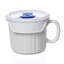 Grande tasse à soupe avec couvercle en plastique ventilé Petya-78653502