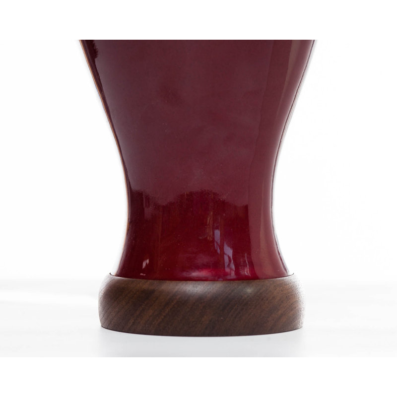Gabrielle Table Lamp, Pinot Red