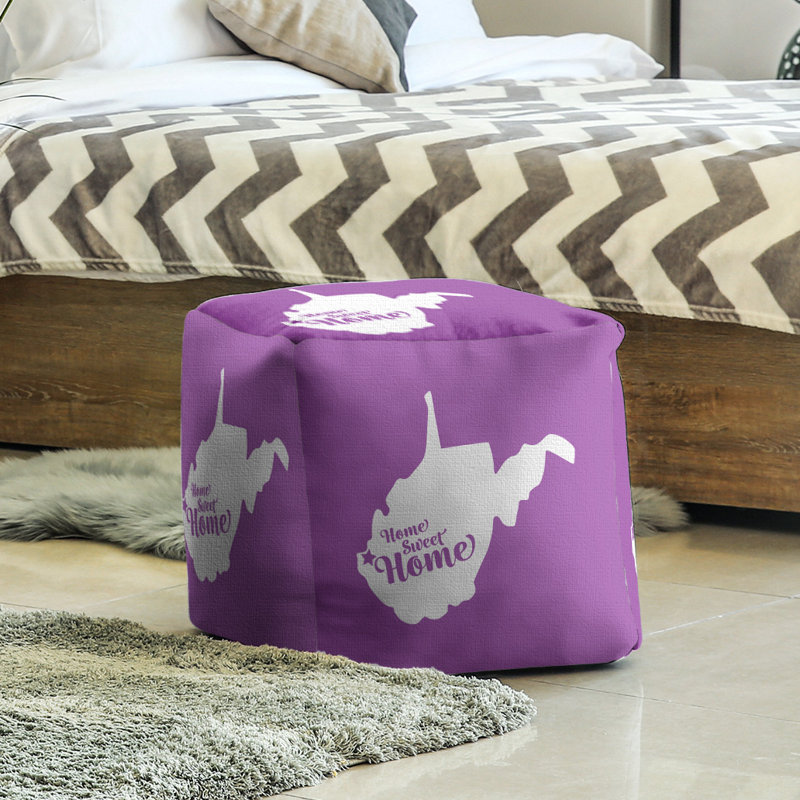 Repose-pieds à cubes huntington the home, Violet