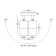 Eden LED Semi Flush Mount