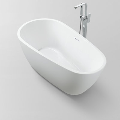 Freestanding Soaking Acrylic Bathtub