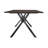 Alyshia Oak Metal Top Dining Table-2025314279