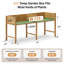 Lit de jardin surélevé surélevé avec pattes 72 po x 24 po x 30 po avec rebord surélevé et pieds HPS-134678339-136971298