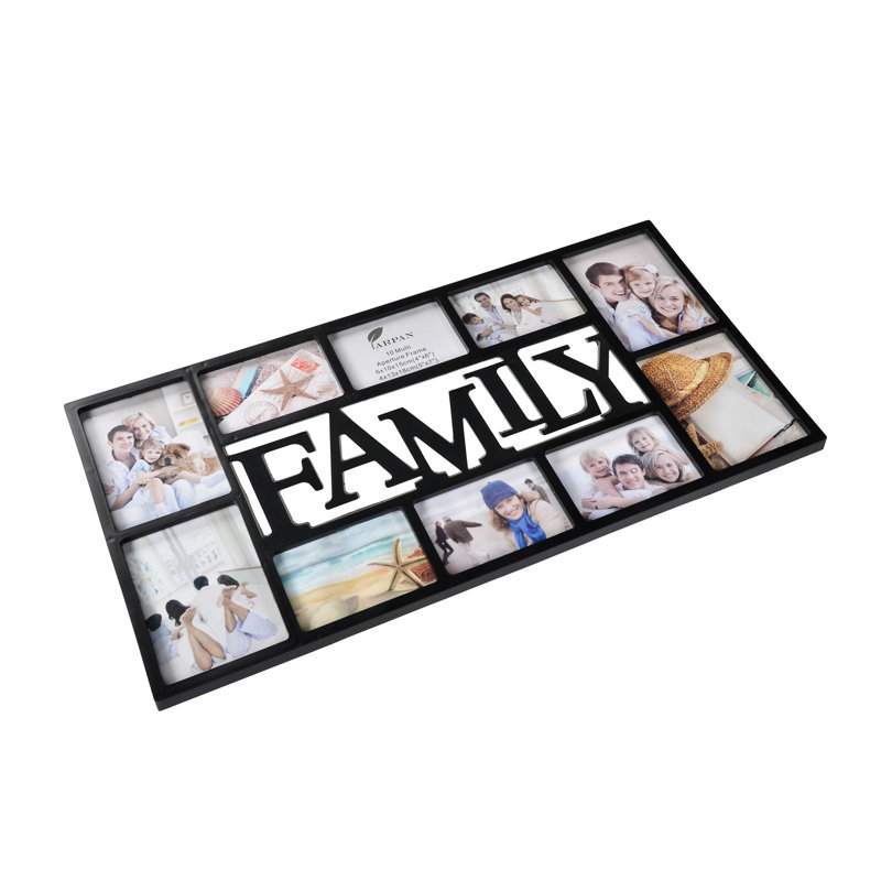 Labrie Matte Picture Frame, Black