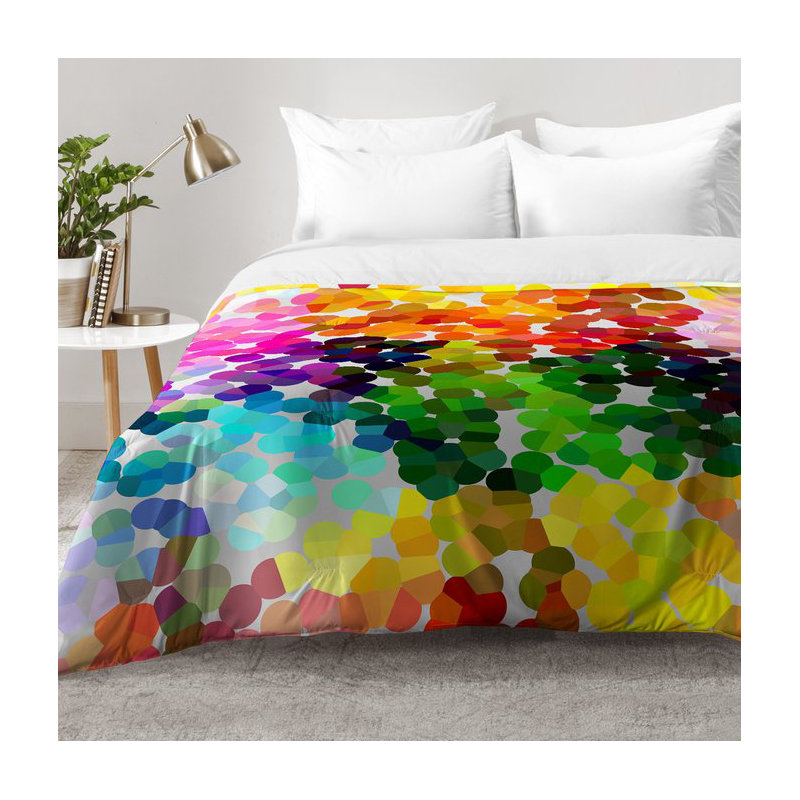 Three Of The Possessed Modern & Contemporary Abstract Comforter, Full/Queen Comforter + 2 Standard Shams