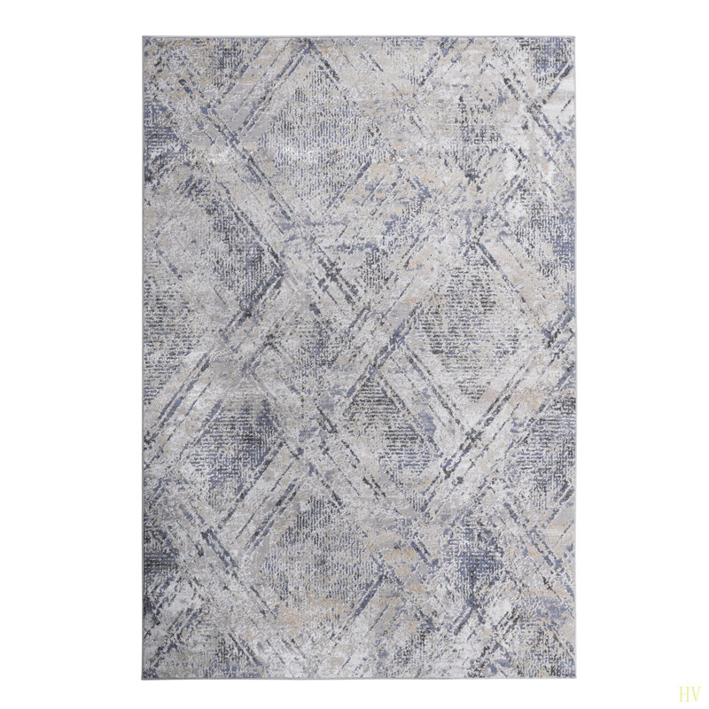 Collection 5X7 Geometric Non-Shedding Living Room Bedroom Dining Home Office Stylish And Stain Resistant Area Rug