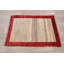 Tapis de la laine beige 2 pi 1 x 3 pi 11 po one-of-kind à la main noué la new age Blythe