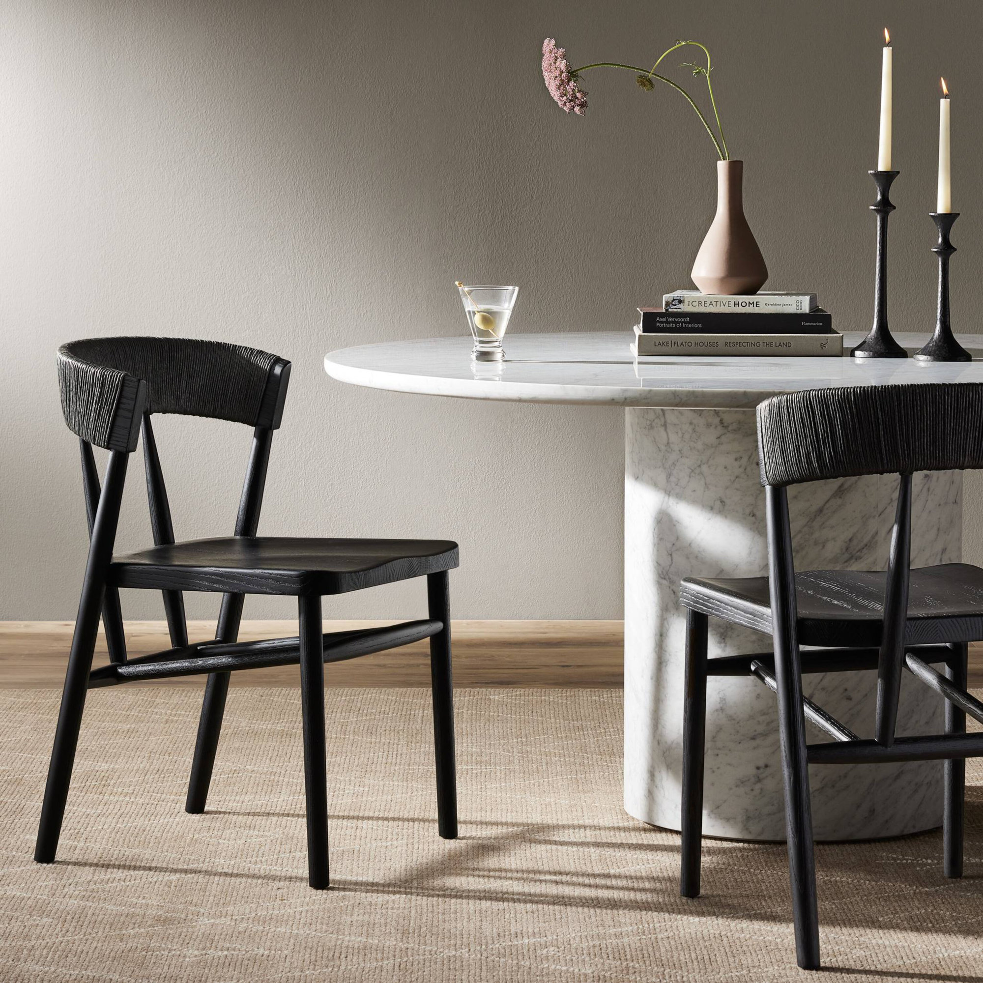 Siofra Dining Chair, Black